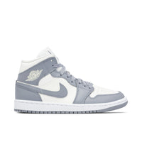 AIR JORDAN 1 MID GREY SAIL WOMENS