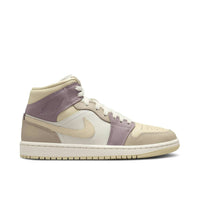 AIR JORDAN 1 MID LIGHT OREWOOD BROWN TAUPE GREY WOMENS