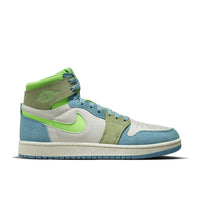 AIR JORDAN 1 HIGH ZOOM CMFT 2 BLUE ELECTRIC GREEN
