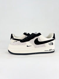 nike airforce1 low black north face