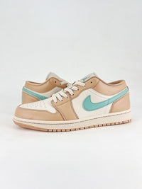 Nike air Jordan 1 low aqua blue and beige