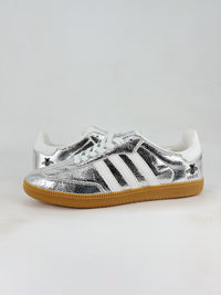Adidas samba silver metallic Gucci