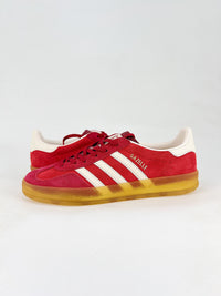 Adidas gazelle yellow and red
