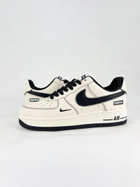 nike airforce1 low black supreme