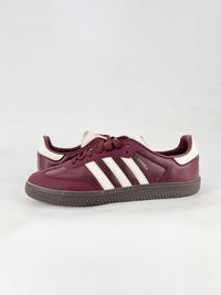 Adidas samba burgundy
