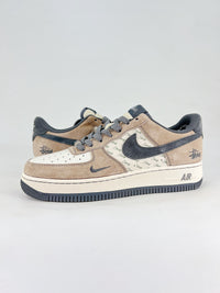nike airforce1 low stussy grey