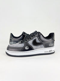 nike airforce1 low black Gucci
