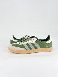Adidas samba army green Gucci