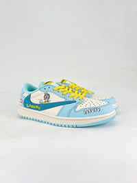 Nike air Jordan 1 low blue labubu