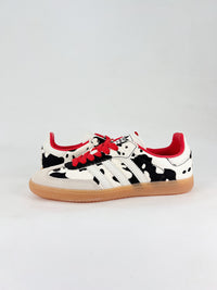 Adidas samba red tie cow
